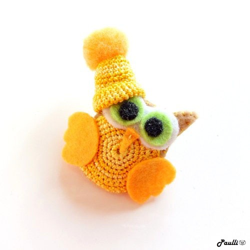 Veselá sovička s kulichem