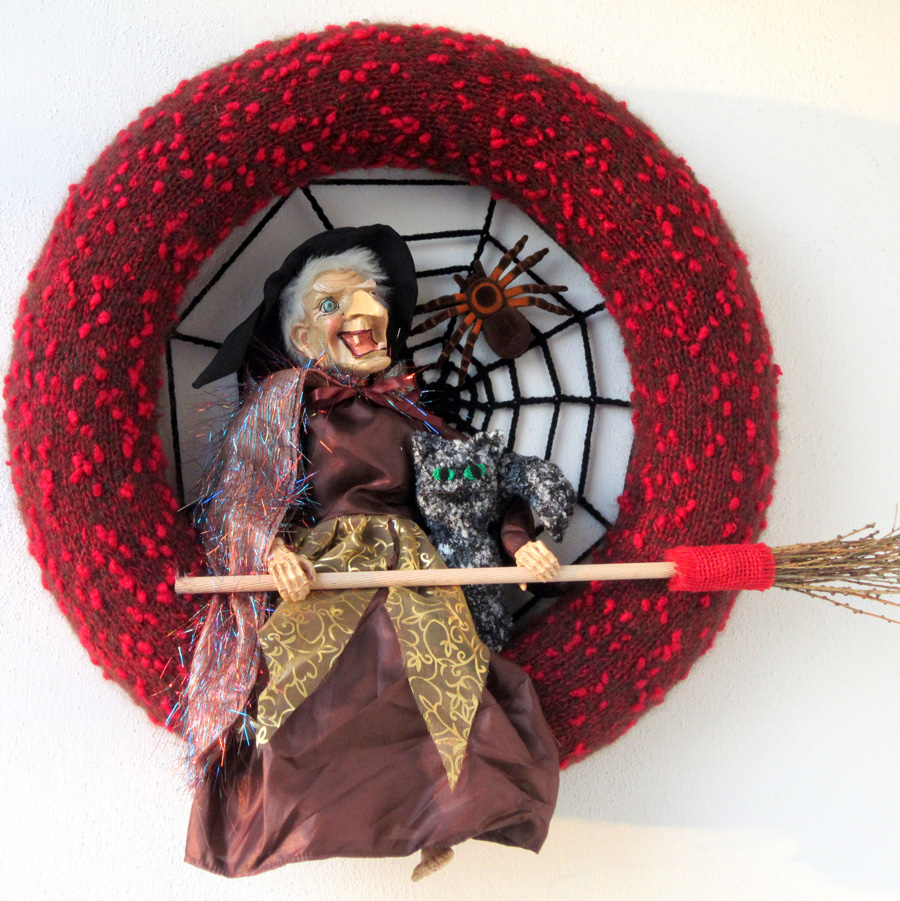 Čarodějnice Adalbertýna - XXXL věnec