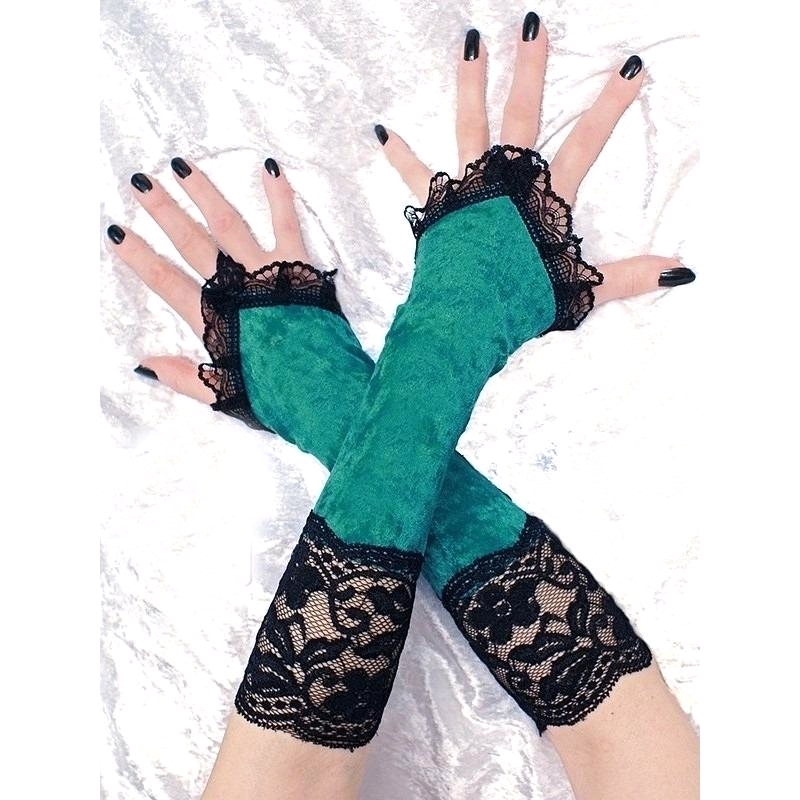 Dámské rukavice pro večerní šaty i korzet 1220