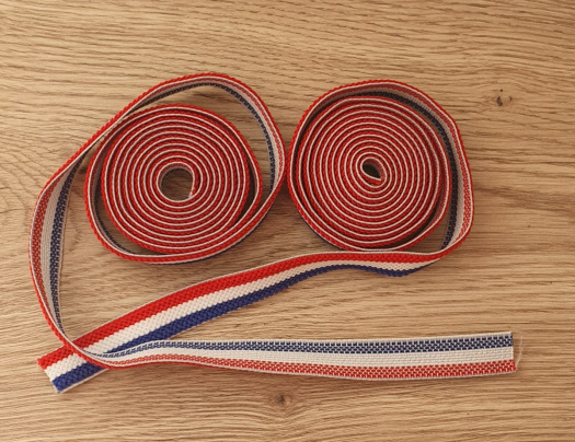 Pružná guma - trikolóra 2 ks