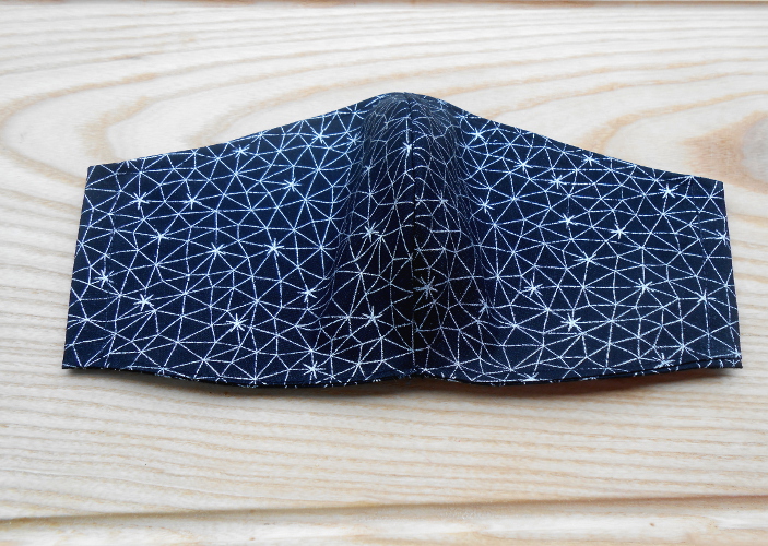 Rouška černá s hvězdičkami (86/20)