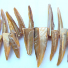 perleťové zuby, 20 gr. ( cca 8-13 ks )