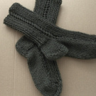 Ručně pletené ponožky s vlnou vel. 46-47