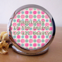 Happiness and Beauty - Kosmetické zrcátko