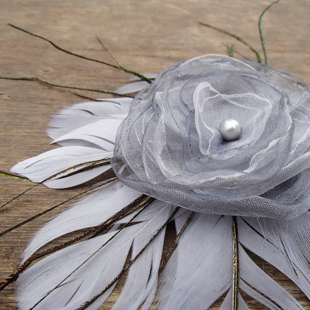 Péřovka s trochou z páva – 2v1