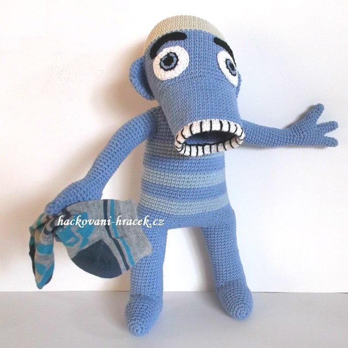 Hihlík (lichožrout) háčkovaný - NÁVOD