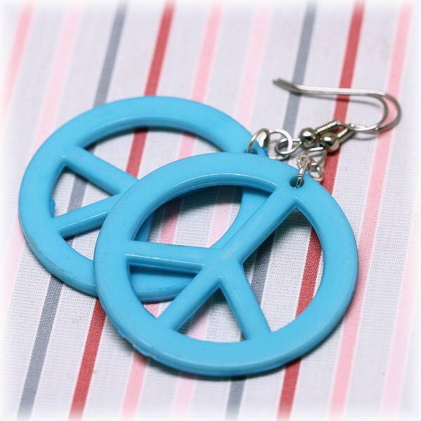 Hippies -mírové znaky