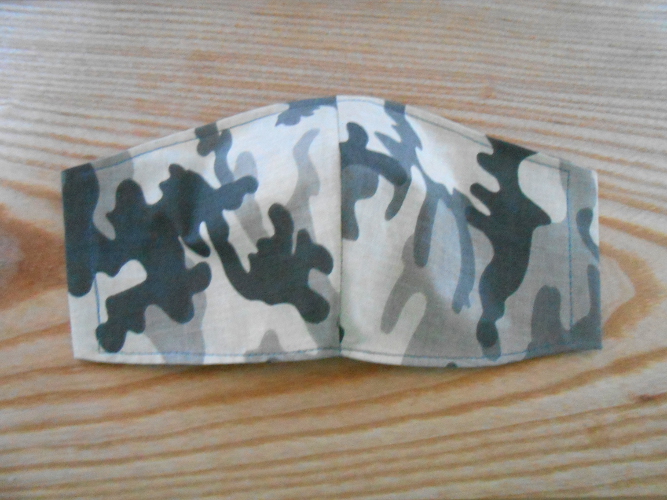 Rouška maskáčová khaki (243/20)