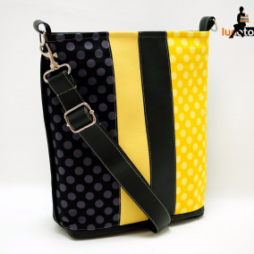 Sandra Dotted black and yellow