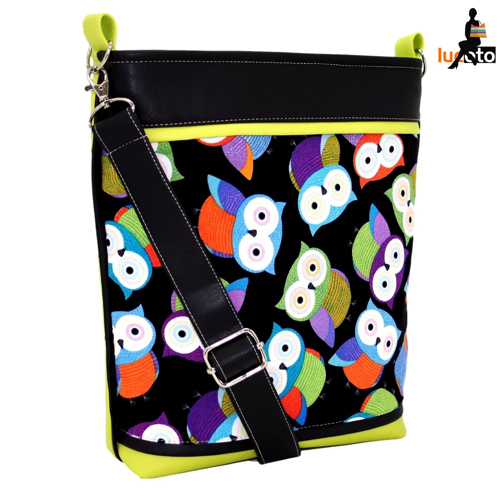 Sandra Owl black and green