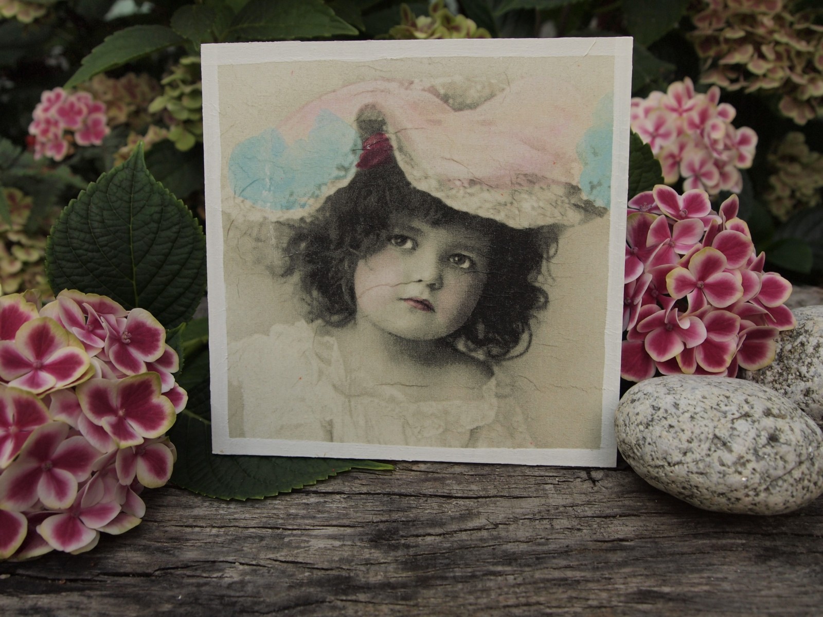 holčička v klobouku