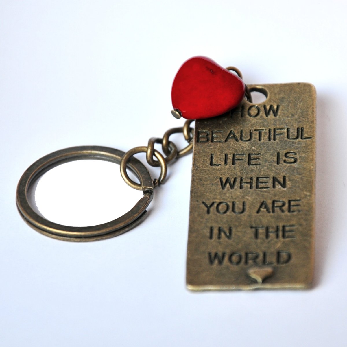 How beautiful life ... se srdcem z tyrkenitu