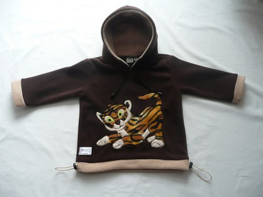 Mikina s tygříkem (3+)