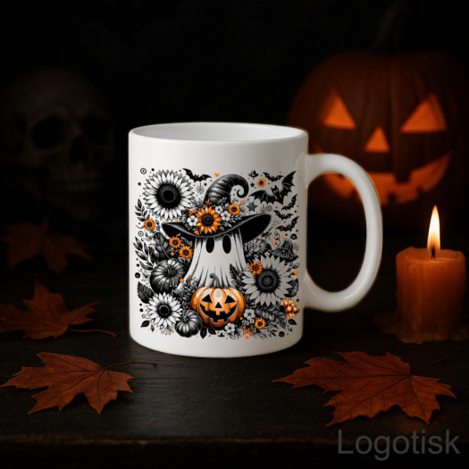 Hrnek s HALLOWENSKÝM potiskem BUBÁK