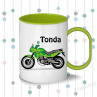 Plastový hrníček pro děti ENDURO se jménem