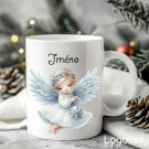 Vánoční hrnek ANDÍLEK  se jménem