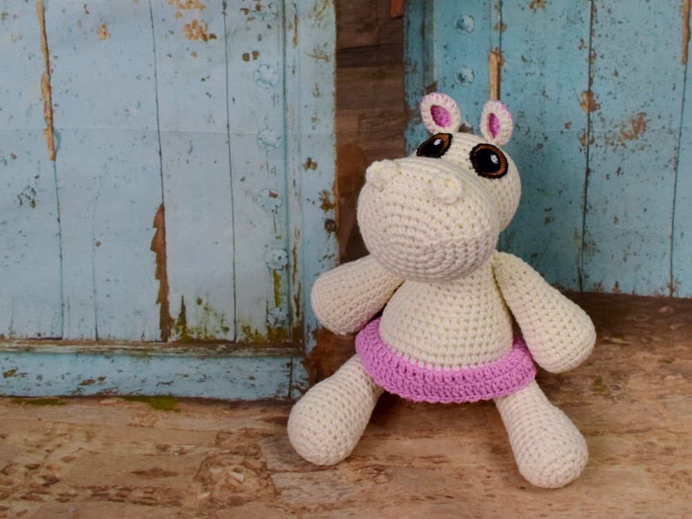 Hroší holčička se sukýnkou