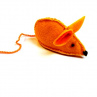 Malá myšička (oranžovo-žlutá) . č.1397