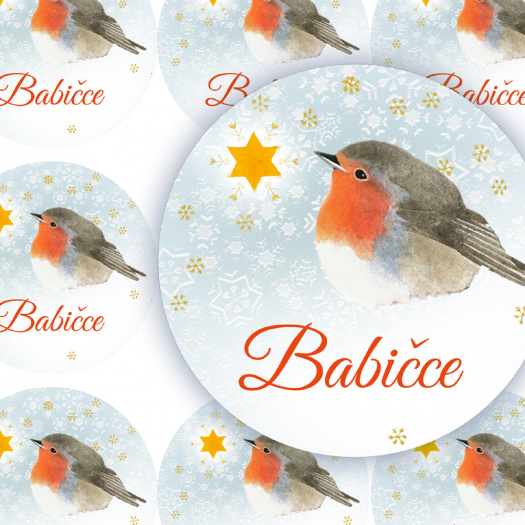 HVĚZDIČKA-BABIČCE - jmenovky