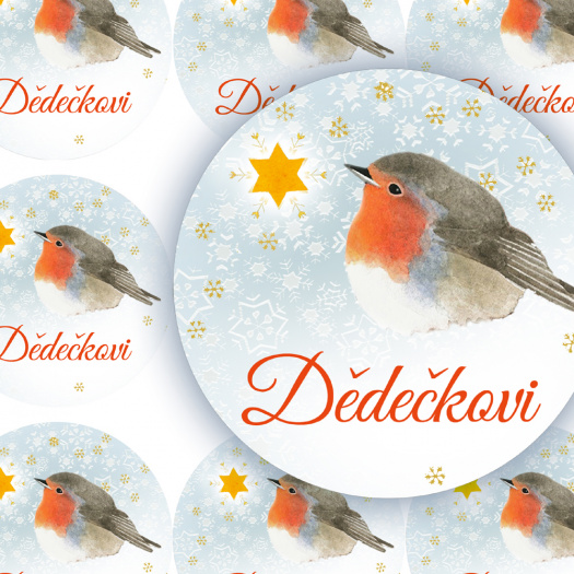 HVĚZDIČKA-DĚDEČKOVI - jmenovky