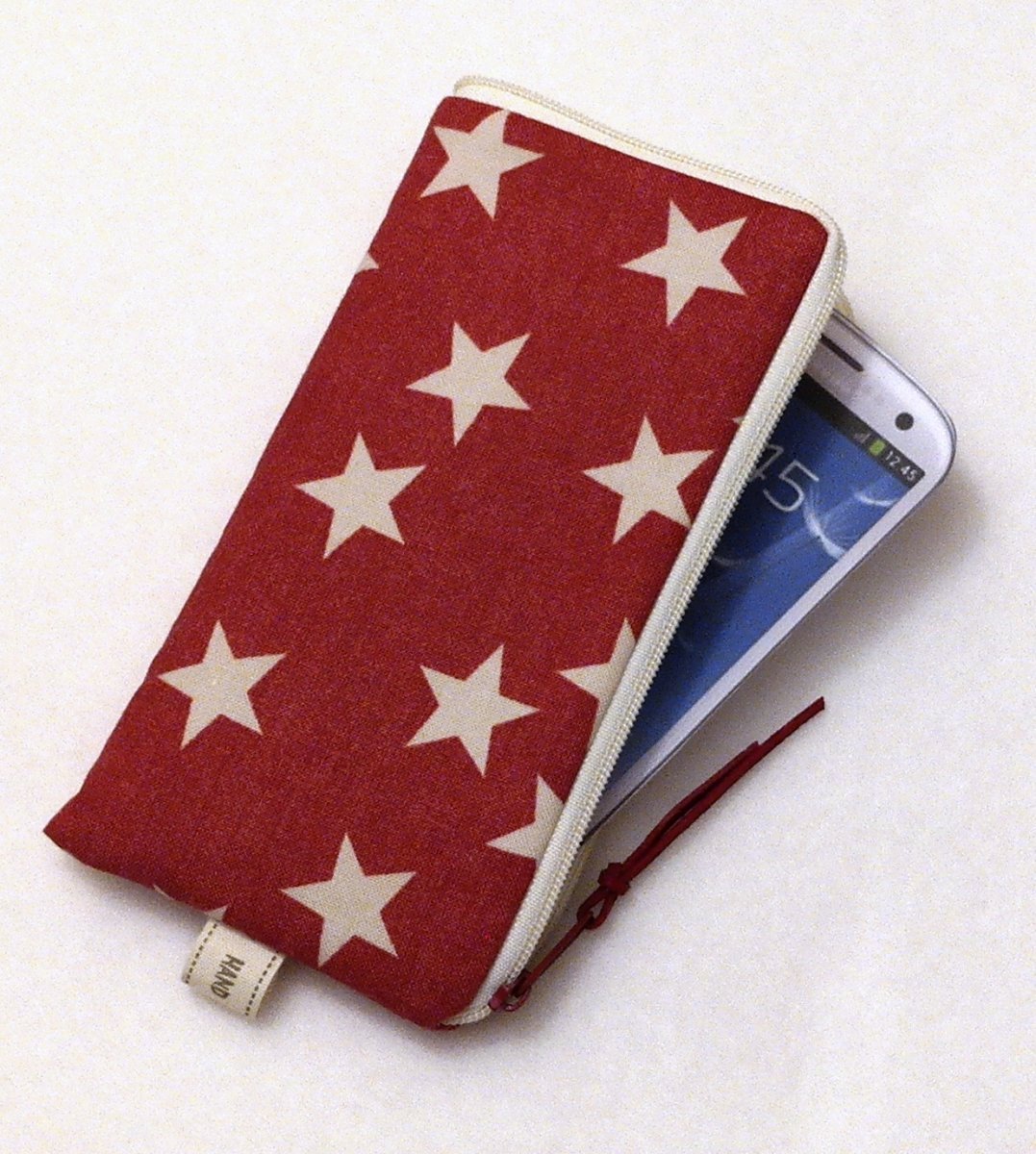 HVĚZDY NA ČERVENÉ  -  obal na mobil