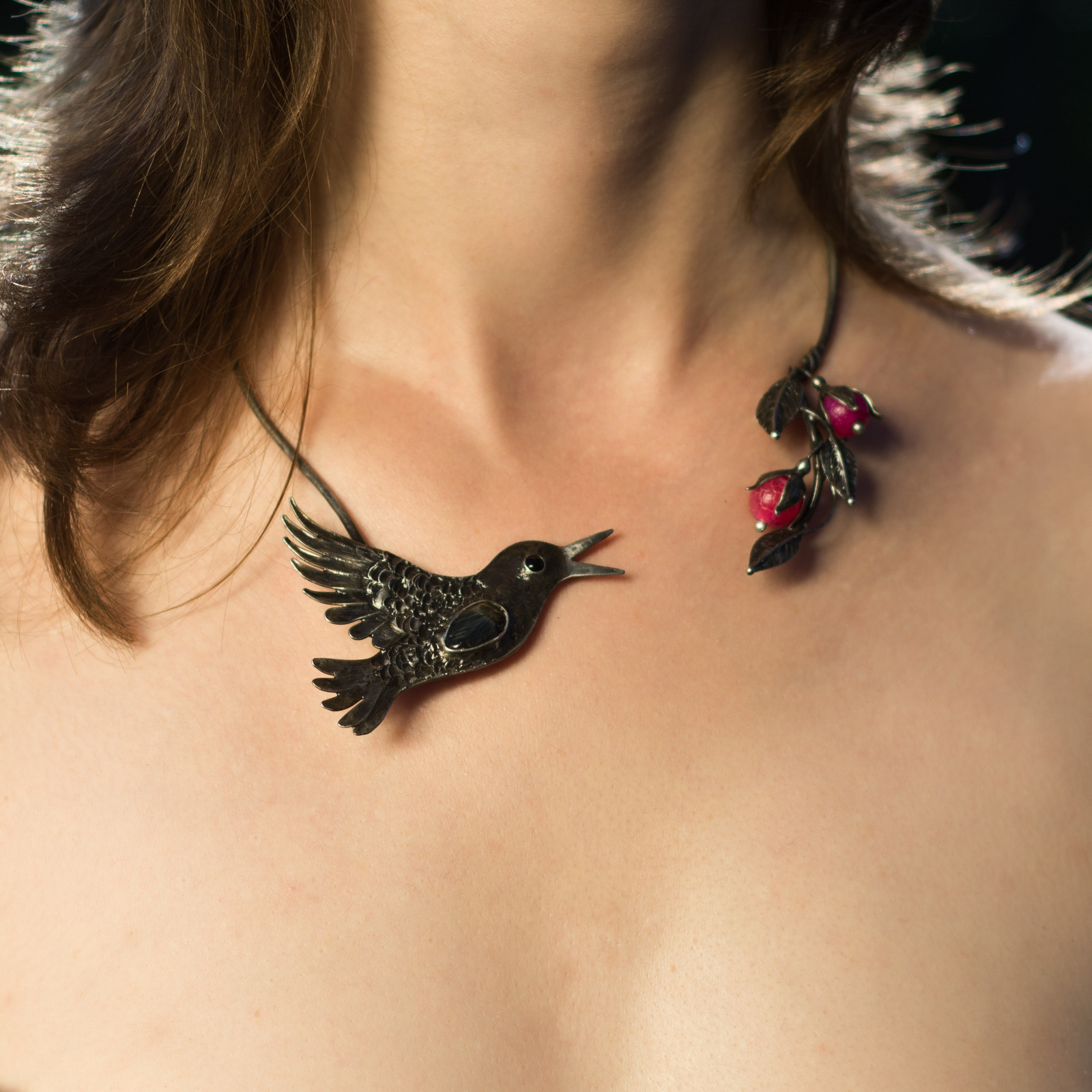 Špaček a třešně