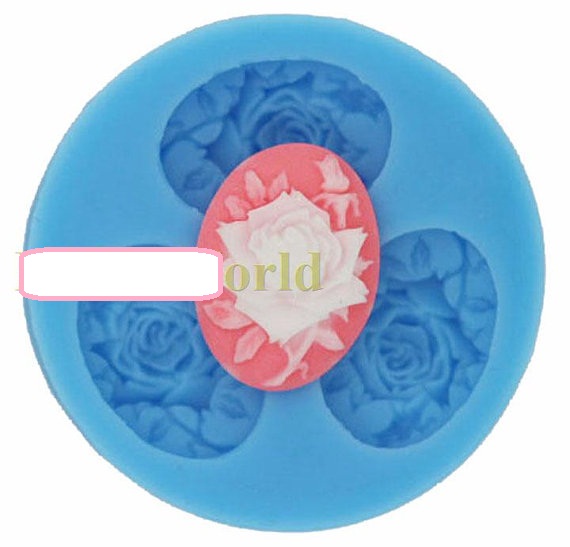 Silikonová forma na fimo - růže