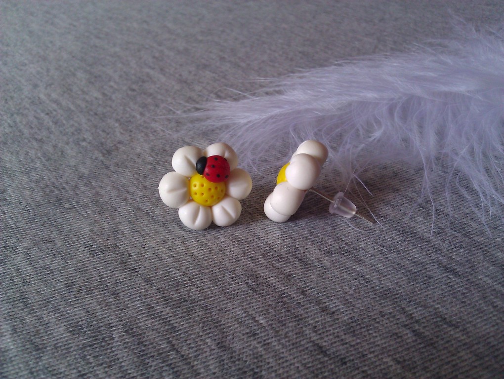 Kopretinky s beruškou pecičky