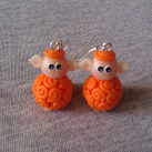 Ovečka ušatá oranžová