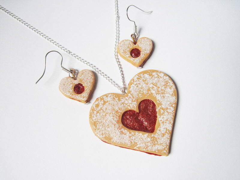 Linecká sada srdíčková