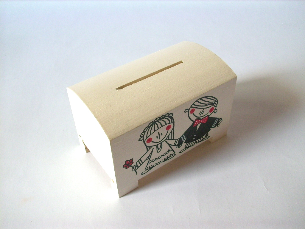 Svatební kasička no.139