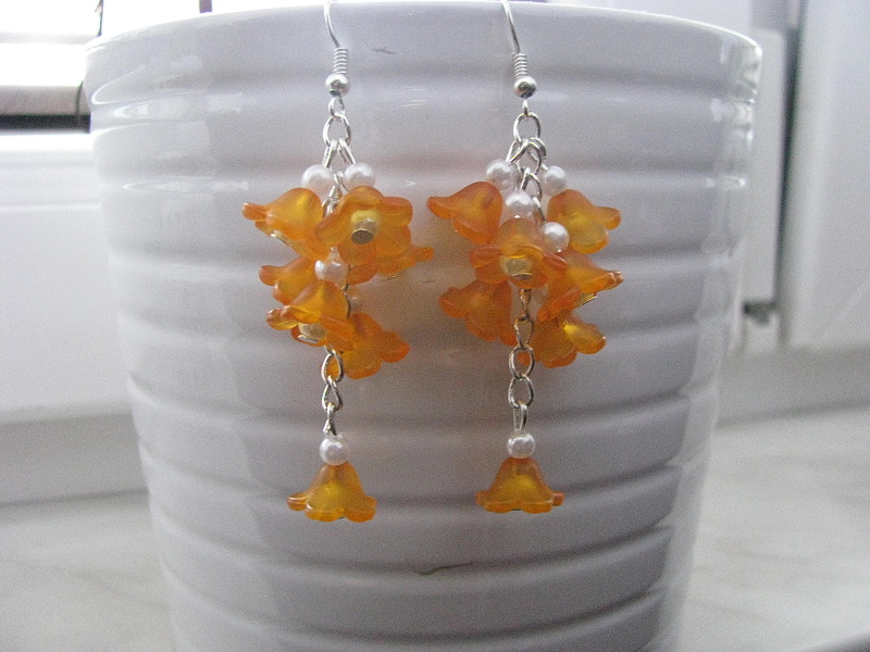 oranžové zvonečkové