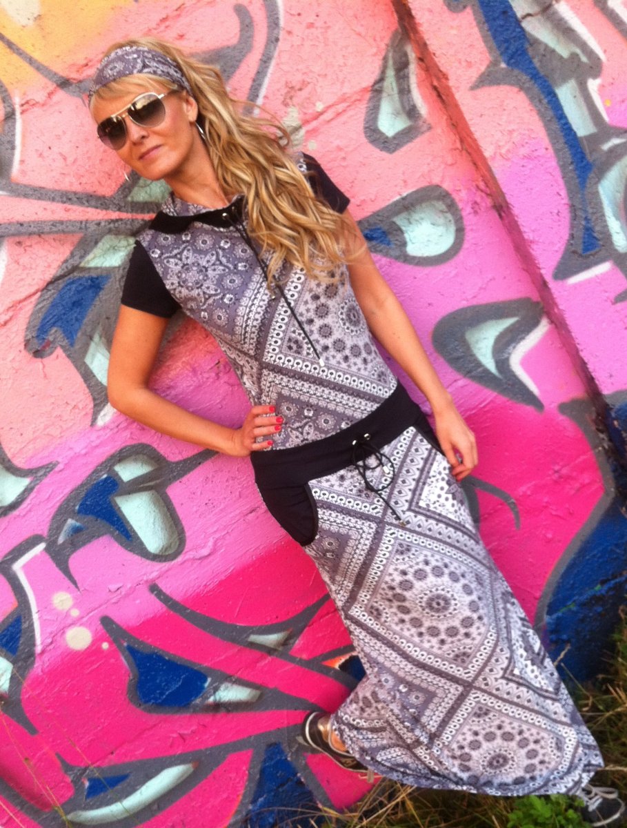 Origo dlouhé ethno šaty vel 40/42 