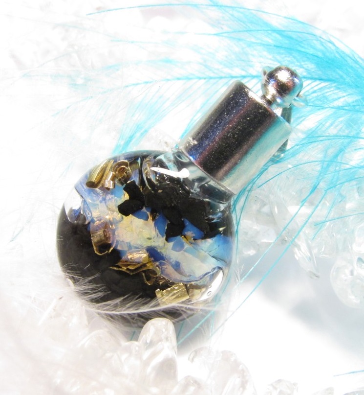 Orgonit Mini lahvička Šungit & Opalit