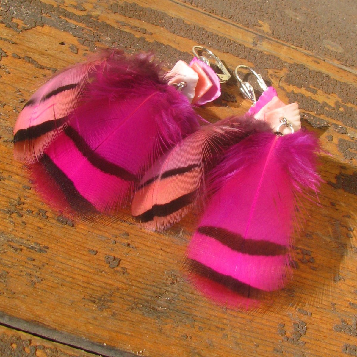 Náušnice "Peříčka"