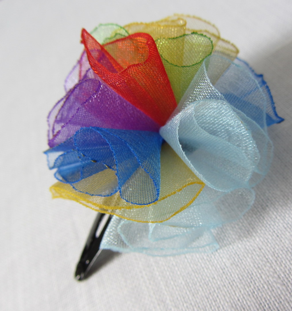 Kytička z organzy