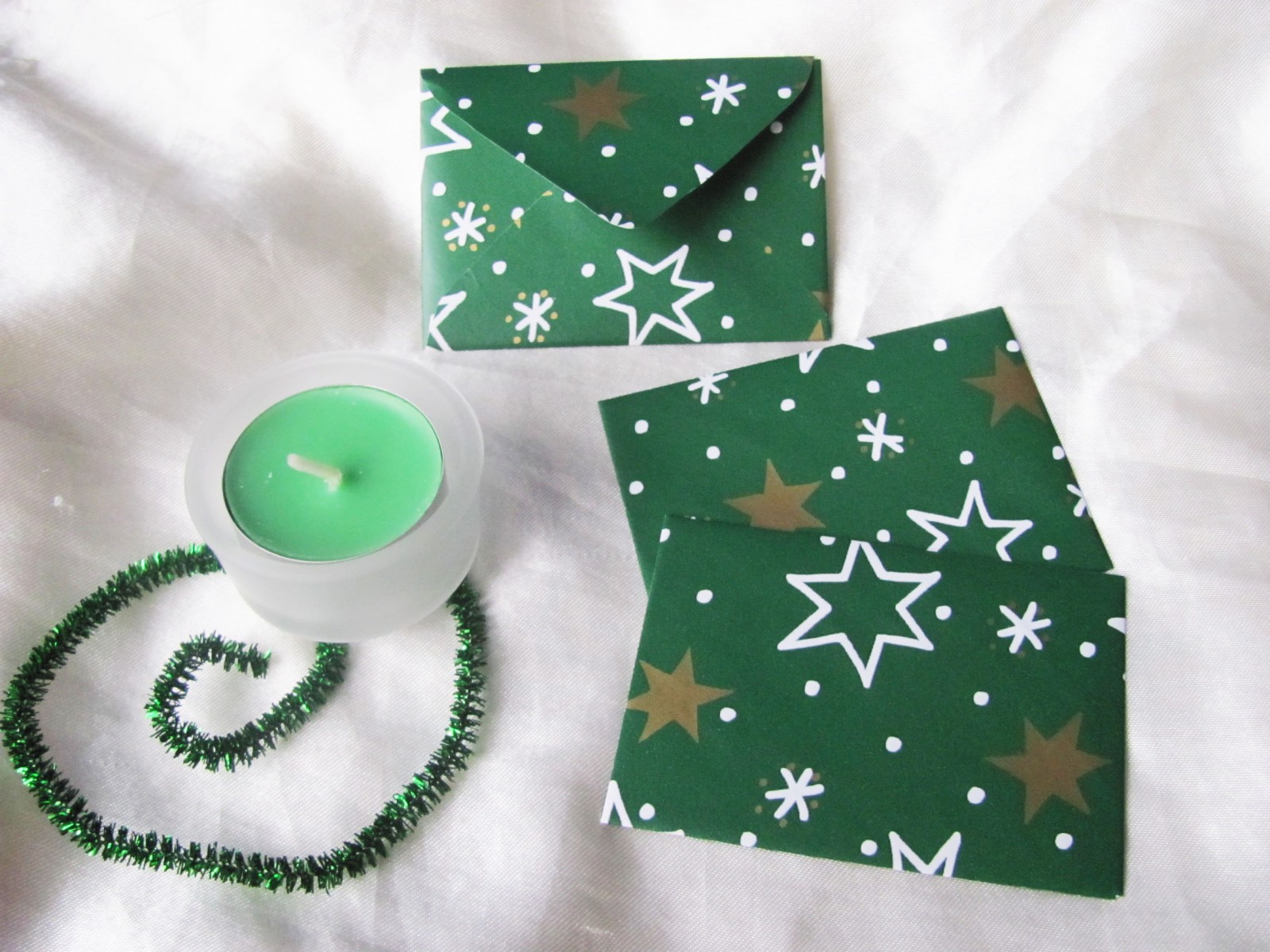 Dárková mini psaníčka 3 ks - Hvězdné nebe II