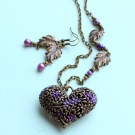 Srdce z lásky - náhrdelník