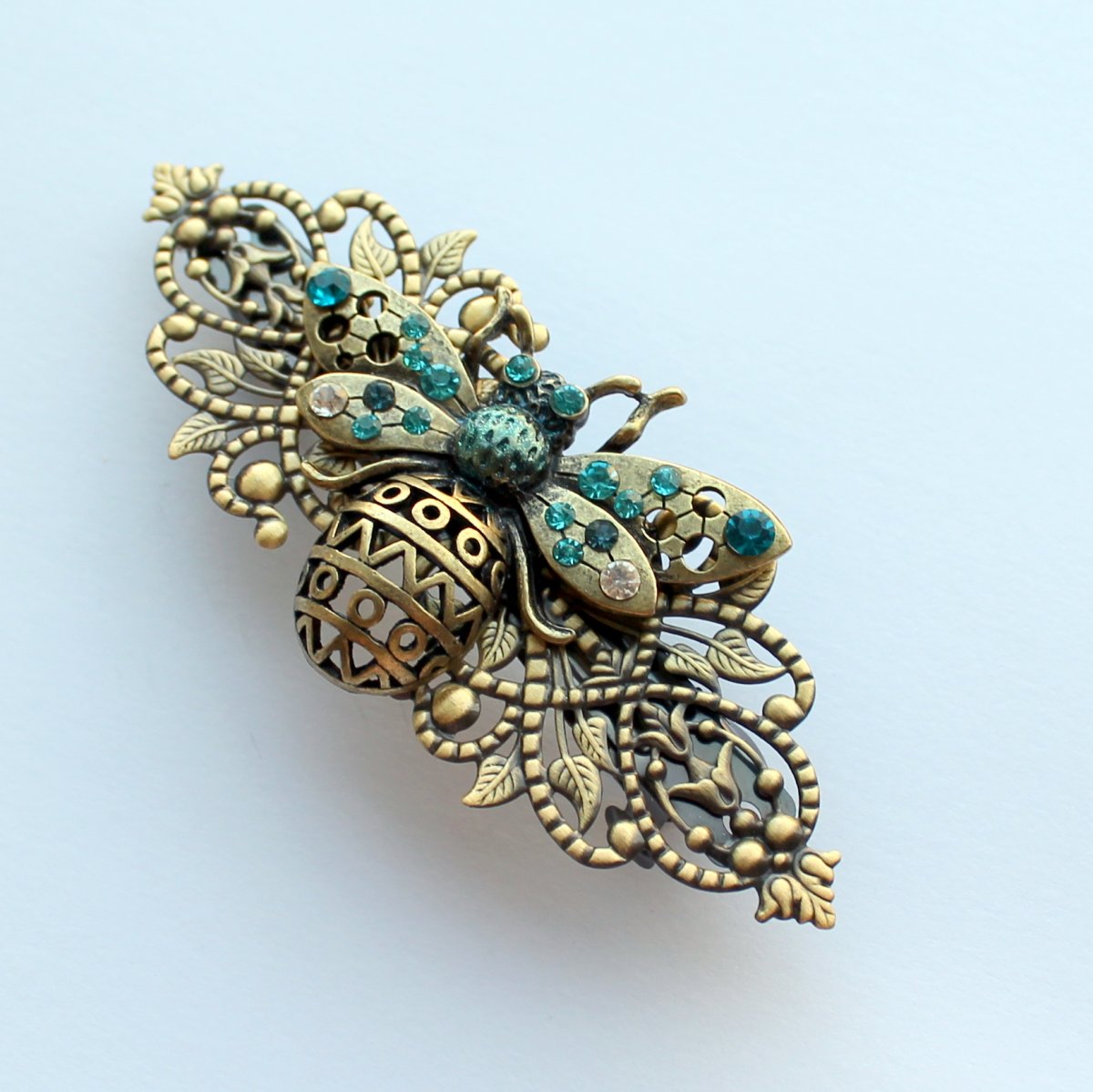 Luxusní francouzská sponka s včelkou