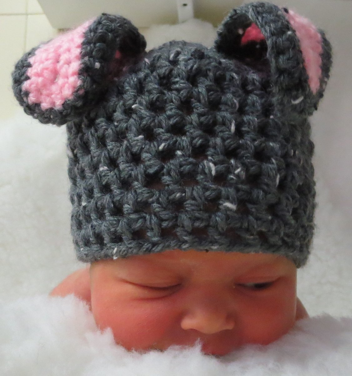 Setík na focení novorence