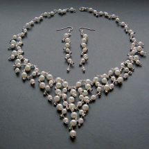 Svatební s perličkami
