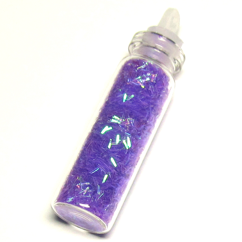 Glitry nitky - fialové