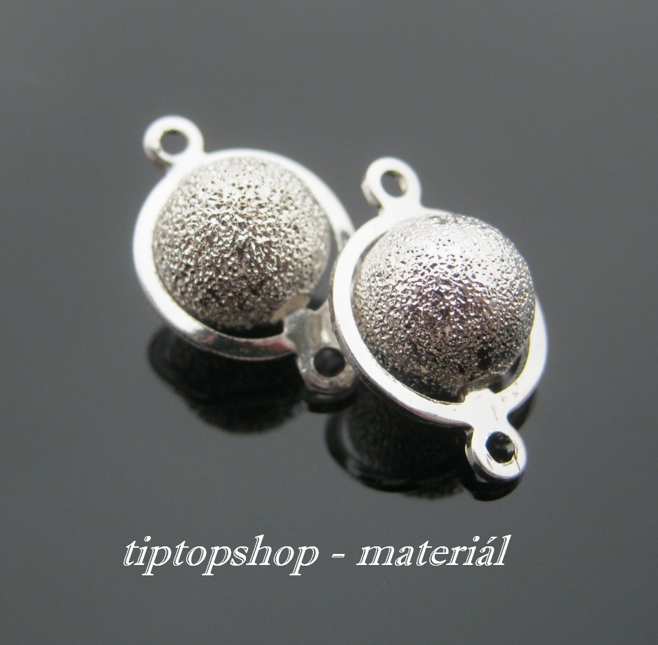 Mezikus korálky hvězdný prach, sv.stříbrná (4ks)