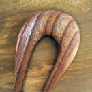 Jehlice do vlasů z třešňového dřeva
