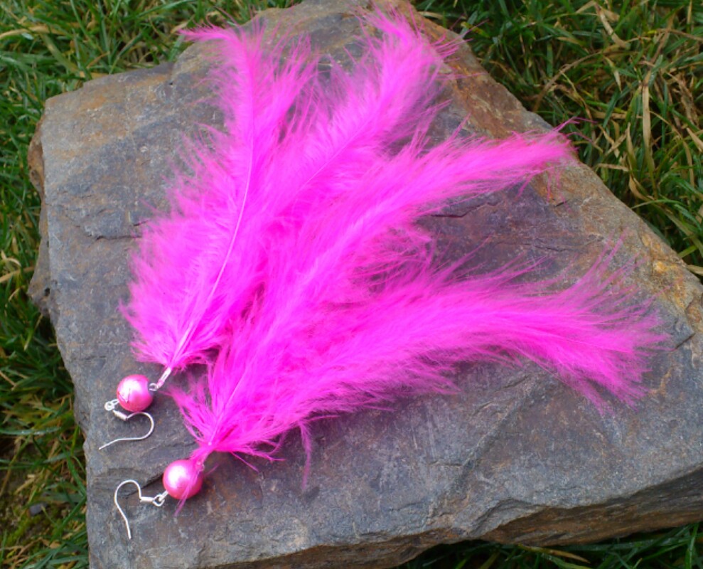 Peříčka - růžová