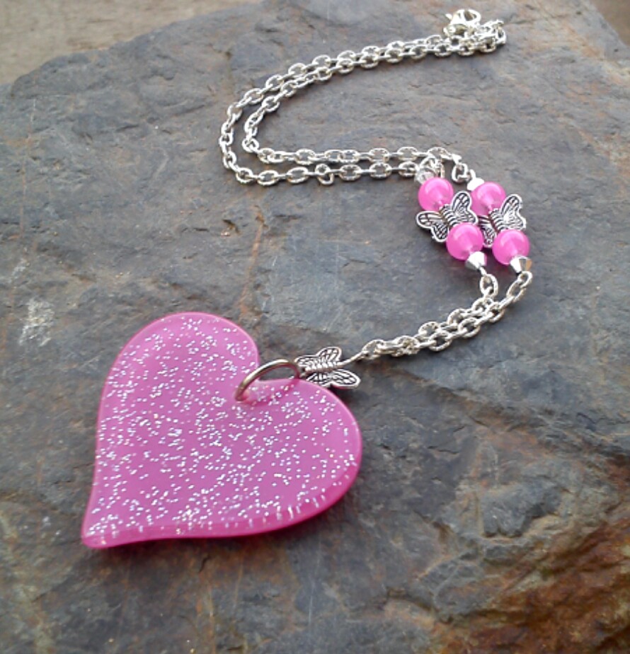 Srdcový náhrdelník