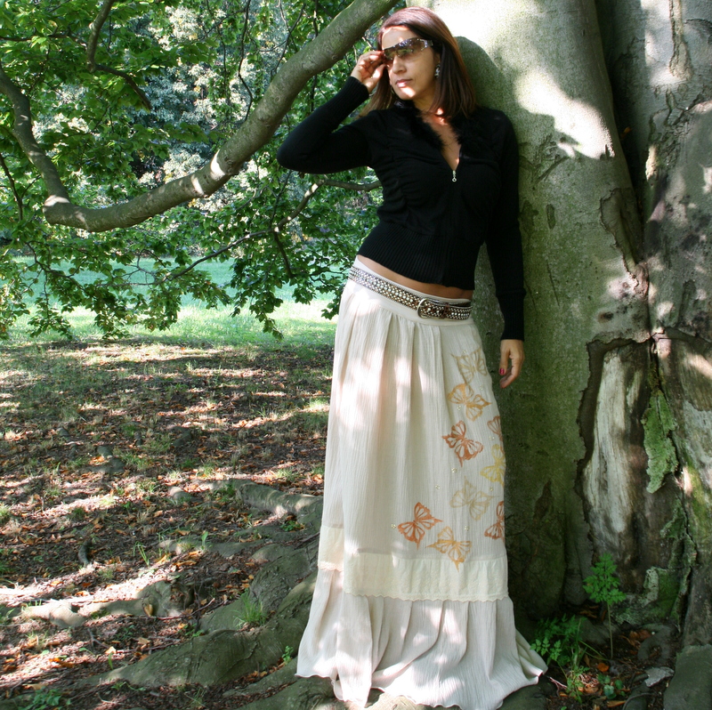 Hooodně dlouhá  s motýli