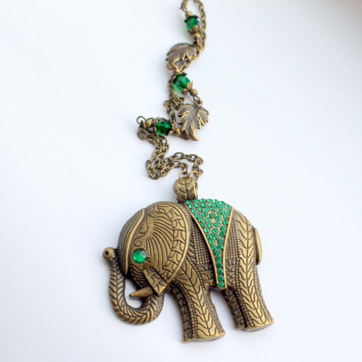 Paměť jako slon - náhrdelník