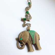 Paměť jako slon - náhrdelník