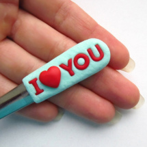 Valentýnská lžička - I ♥ YOU